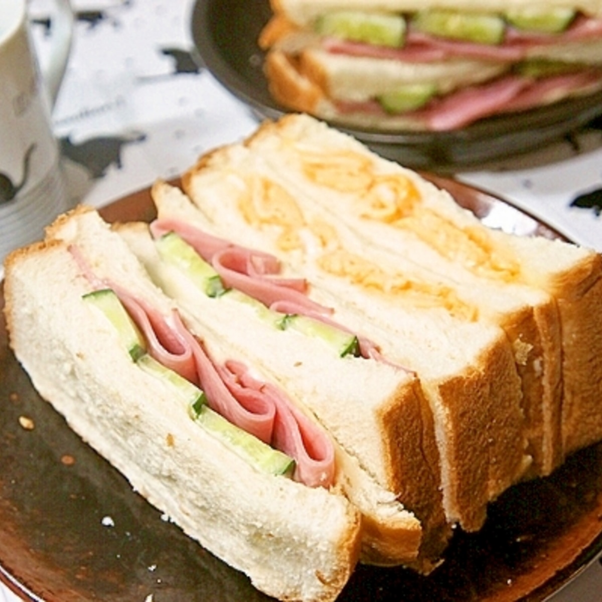 懐かしい喫茶店のあの味 お家で作るハムサンド レシピ 作り方 By プッチン5903 楽天レシピ 懐かしい喫茶店のあの味 お家で作るハムサンド レシピ 作り方 By プッチン5903 楽天レシピ